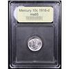 Image 4 : ***Auction Highlight*** 1918-d Mercury Dime 10c Graded GEM Unc By USCG (fc)