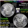 Image 1 : ***Auction Highlight*** 1898-o Morgan Dollar $1 Graded GEM+ PL By USCG (fc)