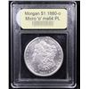 Image 4 : ***Auction Highlight*** 1880-o Micro 'o' Morgan Dollar $1 Graded Choice Unc PL By USCG (fc)