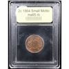 Image 4 : ***Auction Highlight*** 1864 Small Motto Two Cent Piece 2c Graded GEM Unc RB By USCG (fc)