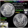 Image 1 : ***Auction Highlight*** 1878-cc Vam 2A R5 Morgan Dollar $1 Graded Choice Unc By USCG (fc)