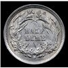 Image 3 : ***Auction Highlight*** 1867-s Seated Liberty Half Dime 1/2 10c Graded Select Unc By USCG (fc)