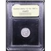 Image 4 : ***Auction Highlight*** 1867-s Seated Liberty Half Dime 1/2 10c Graded Select Unc By USCG (fc)