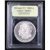 Image 4 : ***Auction Highlight*** 1882-s Morgan Dollar $1 Graded Select Unc+ DMPL By USCG (fc)