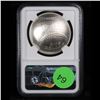 Image 3 : 2014-p Baseball Hall of Fame Modern Commem Dollar $1 Graded ms69 By NGC