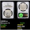 Image 1 : NGC 1898-o Morgan Dollar $1 Graded ms63 By NGC