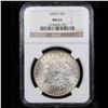 Image 2 : NGC 1898-o Morgan Dollar $1 Graded ms63 By NGC