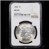 Image 2 : NGC 1886-p Morgan Dollar $1 Graded ms63 By NGC