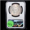 Image 3 : NGC 1886-p Morgan Dollar $1 Graded ms63 By NGC