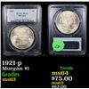 Image 1 : PCGS 1921-p Morgan Dollar $1 Graded ms63 By PCGS