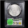 Image 3 : PCGS 1887-p Morgan Dollar $1 Graded ms63 By PCGS