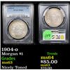Image 1 : PCGS 1904-o Morgan Dollar $1 Graded ms63 By PCGS