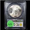 Image 3 : PCGS 1924-p Peace Dollar $1 Graded ms64 By PCGS