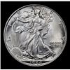 Image 2 : 1944-p Walking Liberty Half Dollar 50c Grades Select+ Unc
