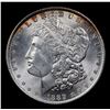 Image 2 : 1889-p Colorfully Toned Vam 49 Morgan Dollar $1 Grades Choice+ Unc