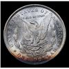 Image 3 : 1889-p Colorfully Toned Vam 49 Morgan Dollar $1 Grades Choice+ Unc