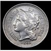 Image 2 : 1865 Three Cent Copper Nickel 3cn Grades Select Unc