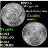 Image 1 : 1890-s Morgan Dollar $1 Grades Select+ Unc