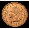 Image 2 : 1891 Indian Cent 1c Grades Choice+ Unc BN
