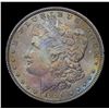 Image 2 : 1886-p Rainbow Toned Morgan Dollar $1 Grades GEM Unc