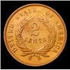 Image 3 : 1867 Two Cent Piece 2c Grades Select Unc