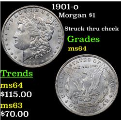 1901-o Morgan Dollar $1 Grades Choice Unc