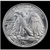 Image 3 : 1947-p Walking Liberty Half Dollar 50c Grades Choice Unc