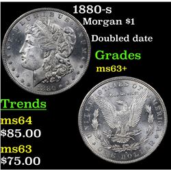 1880-s Morgan Dollar $1 Grades Select+ Unc