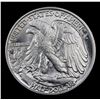 Image 3 : 1941-p Walking Liberty Half Dollar 50c Grades Choice Unc