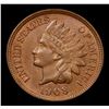 Image 2 : 1908 Indian Cent 1c Grades GEM Unc BN