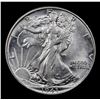 Image 2 : 1943-p Walking Liberty Half Dollar 50c Grades Select+ Unc