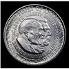 Image 2 : 1952-p Wash/Car Old Commem Half Dollar 50c Grades Choice Unc