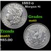 Image 1 : 1882-o Morgan Dollar $1 Grades Select Unc