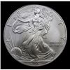 Image 2 : 2002 Silver Eagle Dollar $1 Grades Mint State