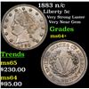 Image 1 : 1883 n/c Liberty Nickel 5c Grades Choice+ Unc