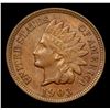 Image 2 : 1903 Indian Cent 1c Grades Choice+ Unc BN