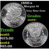 Image 1 : 1880-s Morgan Dollar $1 Grades Choice+ Unc