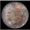 Image 2 : 1879-s Colorfully Toned Morgan Dollar $1 Grades Select Unc