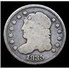 Image 2 : 1835 Capped Bust Half Dime 1/2 10c Grades vg+