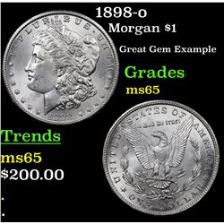 1898-o Morgan Dollar $1 Grades GEM Unc