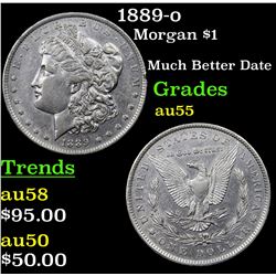 1889-o Morgan Dollar $1 Grades Choice AU