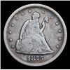Image 2 : 1875-s FS-301 MPD Twenty Cent Piece 20c Grades vf+
