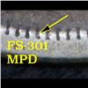 Image 4 : 1875-s FS-301 MPD Twenty Cent Piece 20c Grades vf+