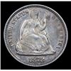 Image 2 : 1872-p Seated Liberty Half Dime 1/2 10c Grades Select Unc
