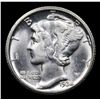 Image 2 : 1934-d Mercury Dime 10c Grades Choice+ Unc