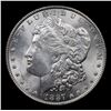 Image 2 : 1887-p Vam 11 Morgan Dollar $1 Grades Choice Unc