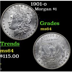 1901-o Morgan Dollar $1 Grades Choice Unc