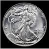 Image 2 : 1946-p Walking Liberty Half Dollar 50c Grades Select Unc