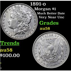 1891-o Morgan Dollar $1 Grades Choice AU/BU Slider