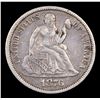 Image 2 : 1876-p Seated Liberty Dime 10c Grades vf++